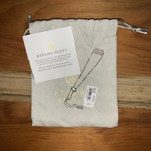 Kendra Scott Phillipa Rose Quartz bracelet